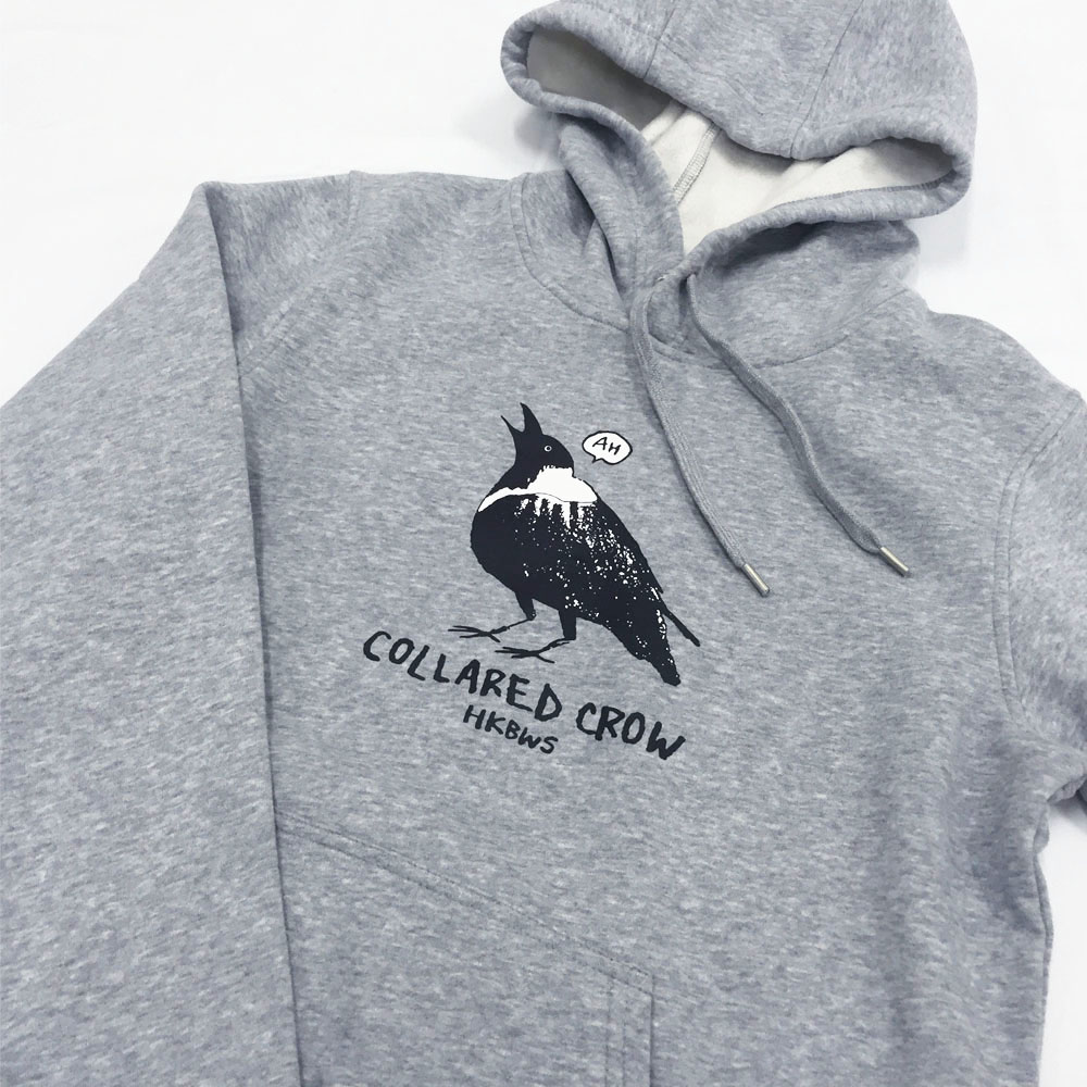 白頸鴉連帽衛衣 Collared Crow Hoodie (公價 Fixed Price)