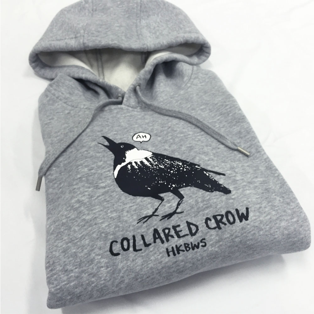 白頸鴉連帽衛衣 Collared Crow Hoodie (公價 Fixed Price)