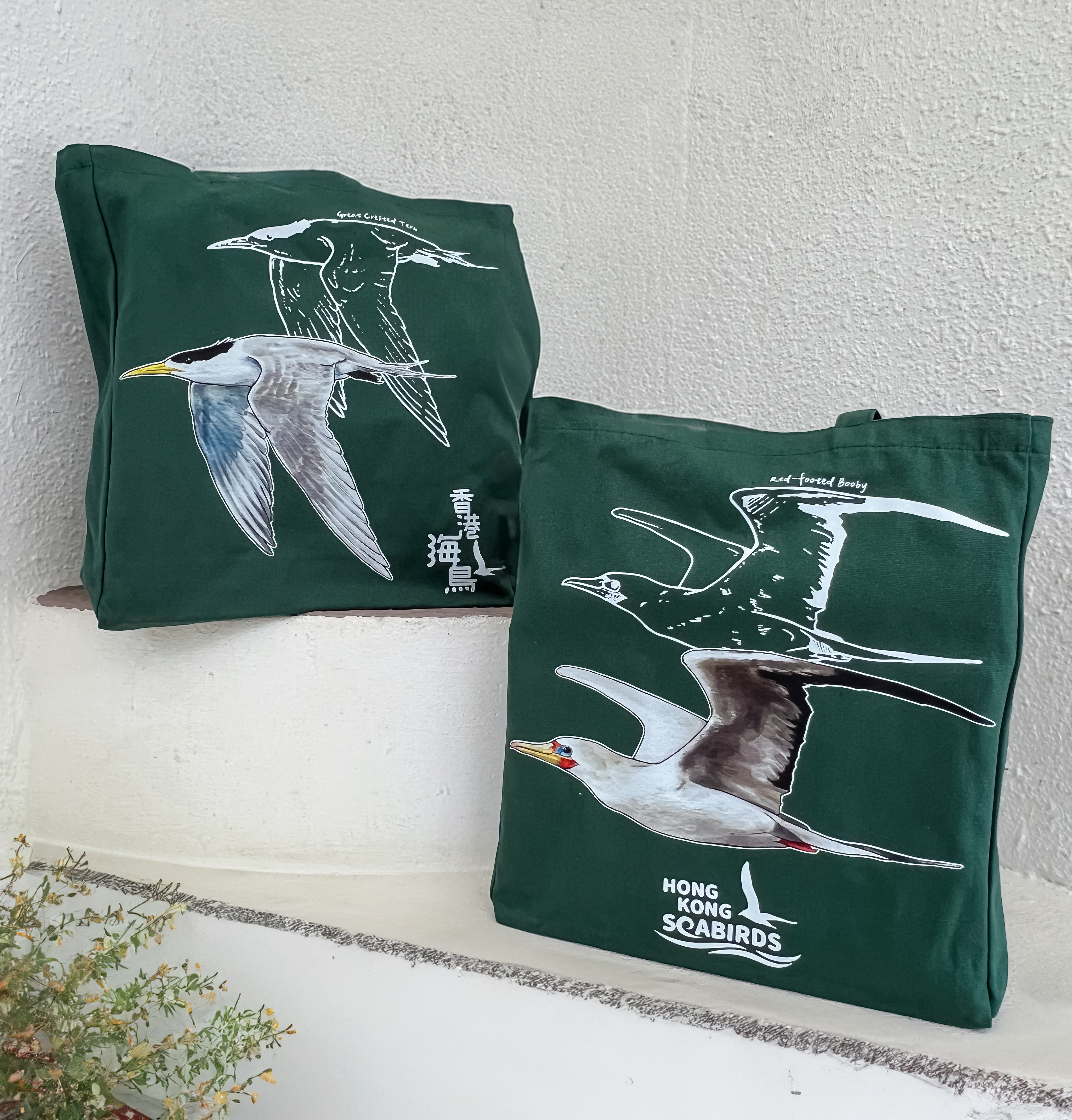 海鳥文創帆布袋 Seabird-themed Tote Bag