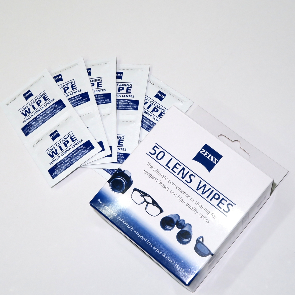 蔡司鏡片清潔拭鏡紙 (50片裝) ZEISS Lens Cleaning Wipes (50counts)