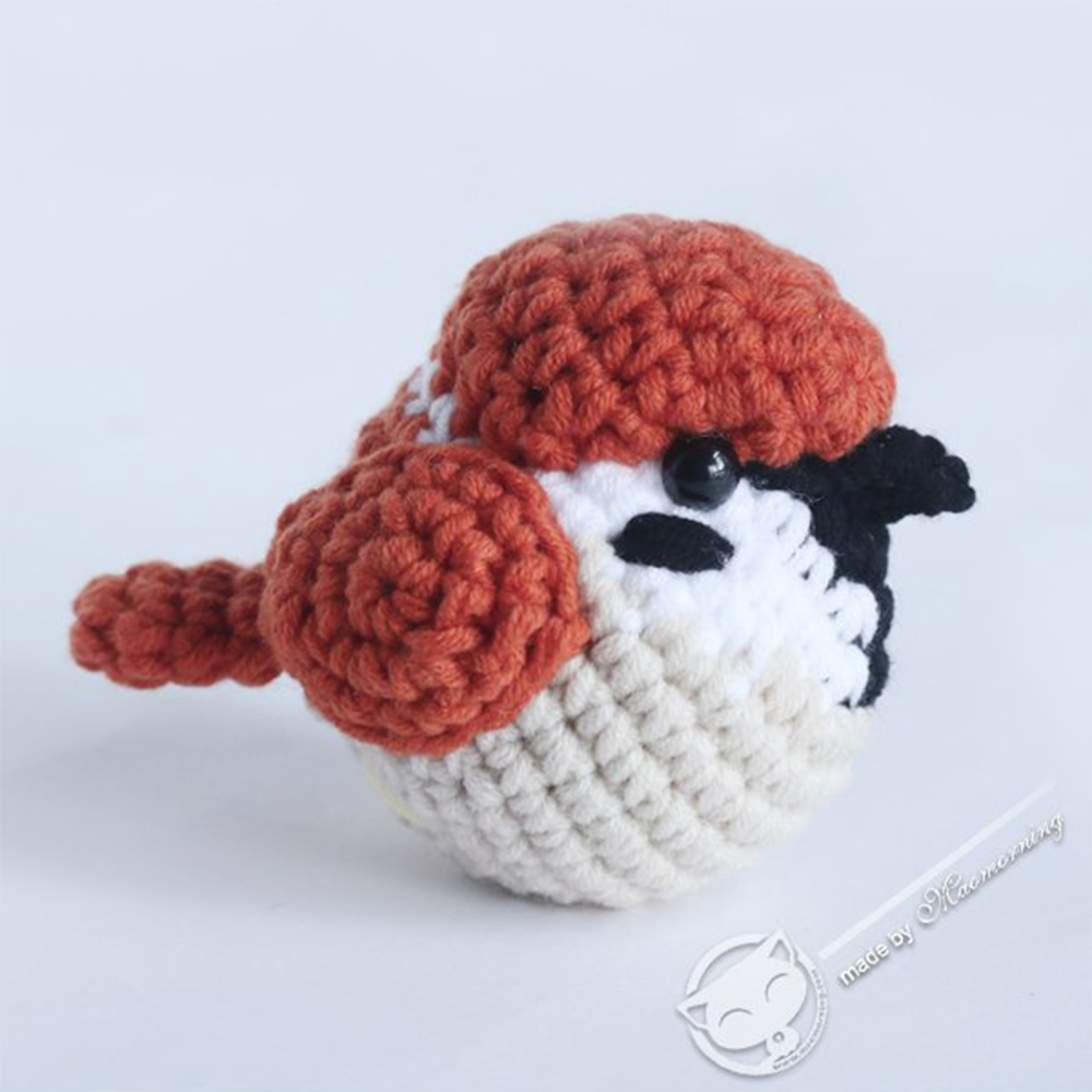 手製毛冷雀鳥公仔 Handmade Crochet Plush Birds