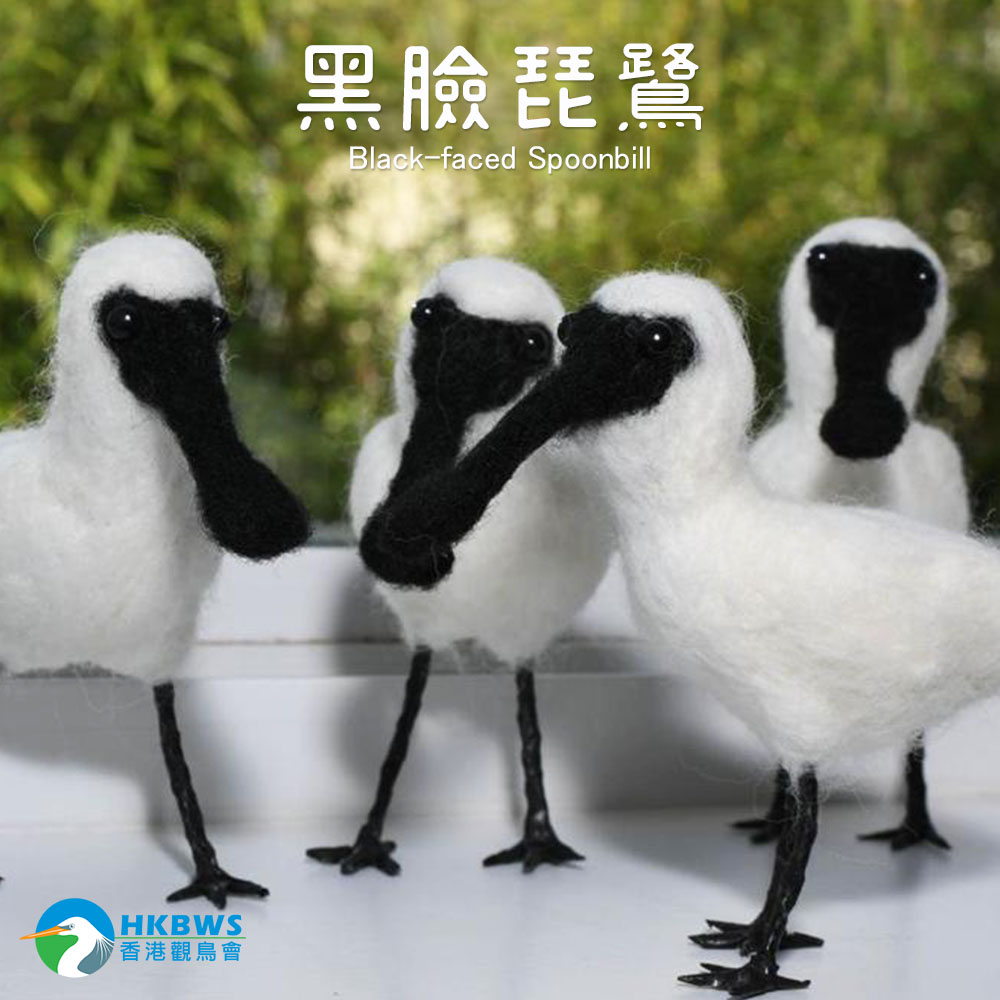 羊毛氈雀鳥公仔 (共三款) Needle felted birds (3 bird species)
